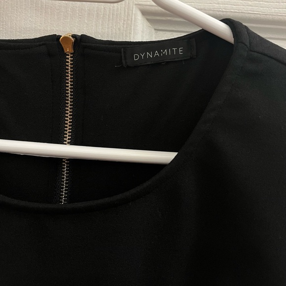 Dynamite BLACK long sleeve size M fits XS ✨ - Picture 3 of 7
